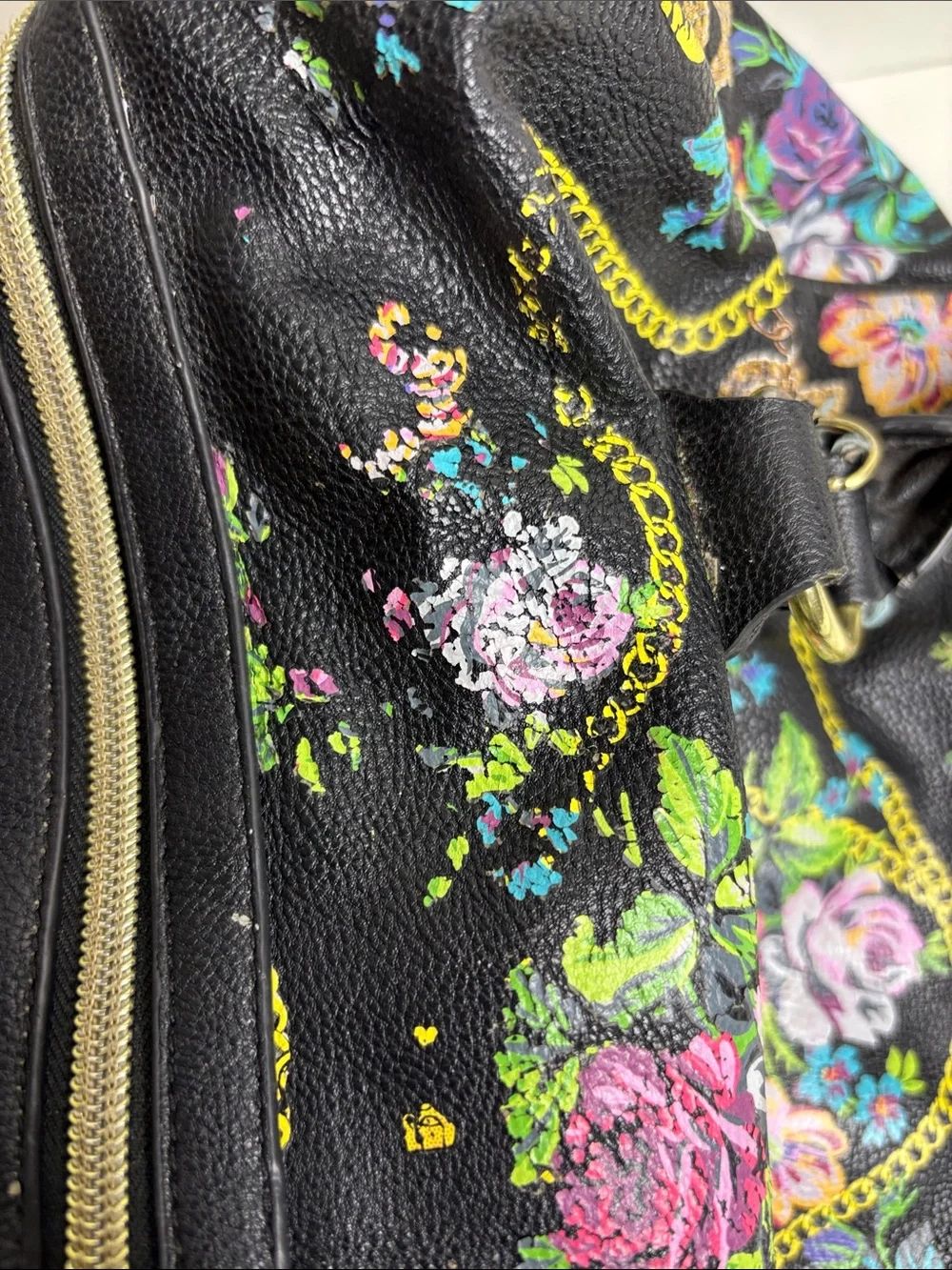 Betsey Johnson black satchel